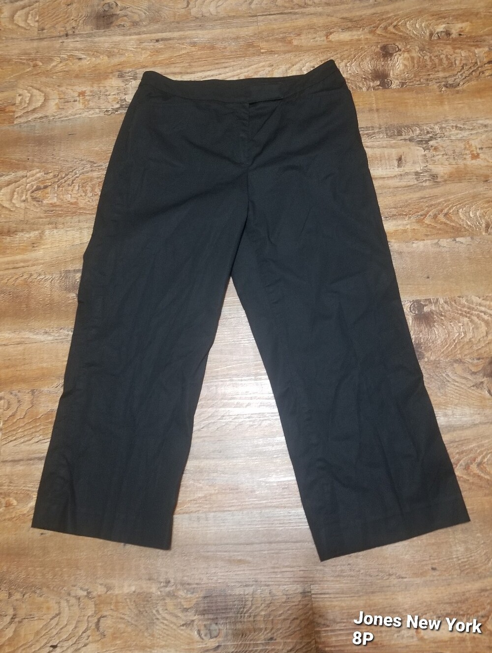 Jones New York Pants, Black Cropped 8P, Nwotags